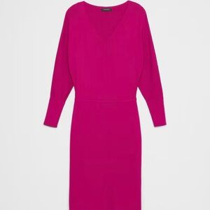 Banana Republic  BLOUSON KNEE LENGTH SWEATER DRESS